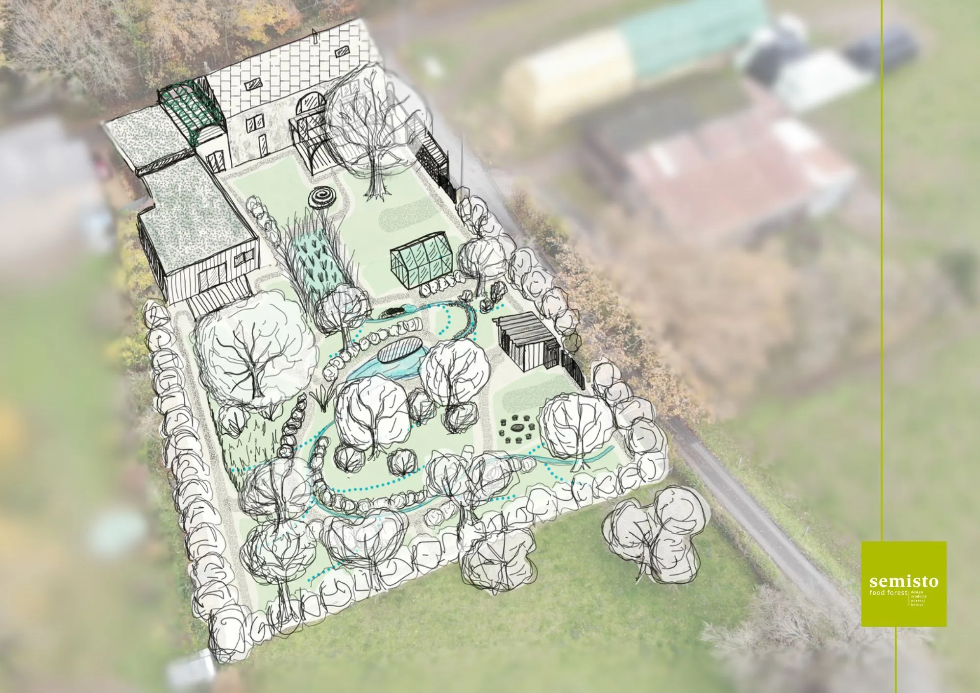 Jardin nourricier à Durnal