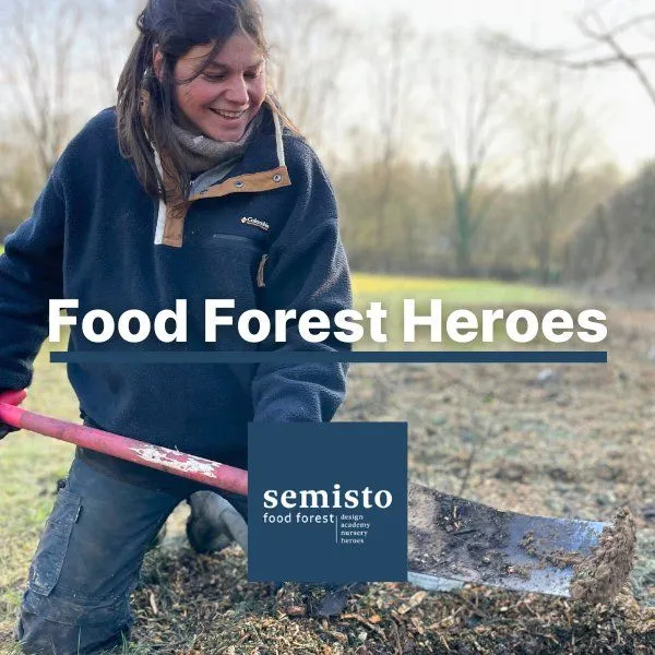 Les Food Forest Heroes en chantier de plantation