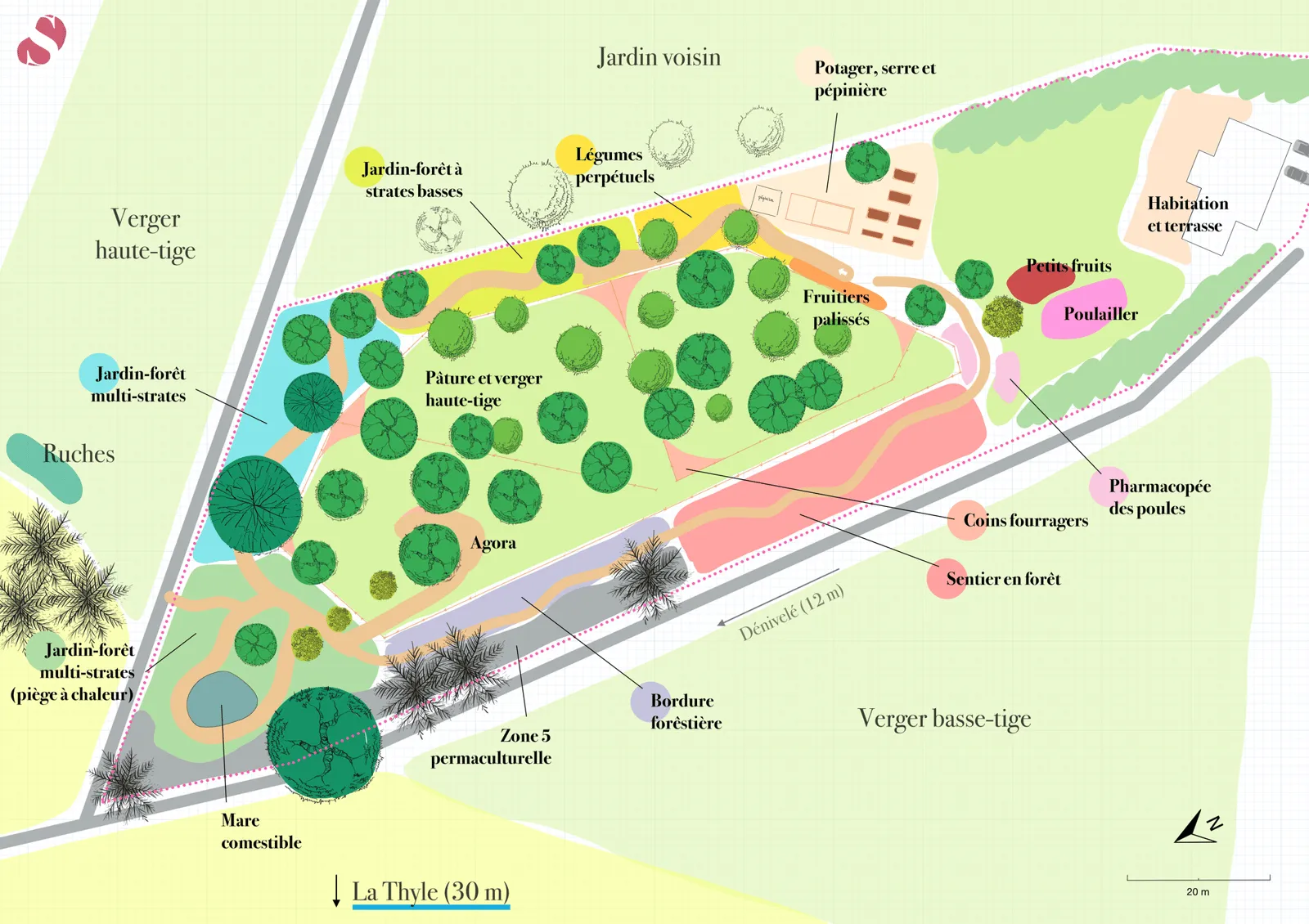 Le sentier comestible de Manu — vue 2